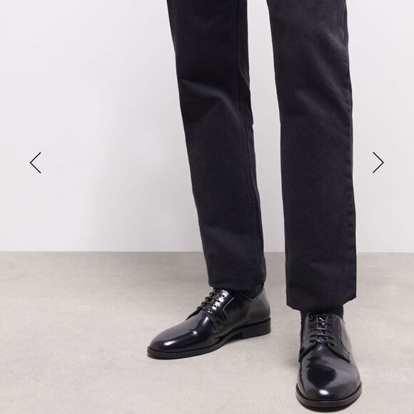 $425 The Kooples Men’s patent leather shoes NIB Size 43